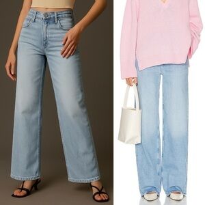 Mother Spinner High Wasted Wide Norway Dude Jeans